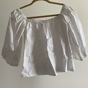 Off the shoulder blouse